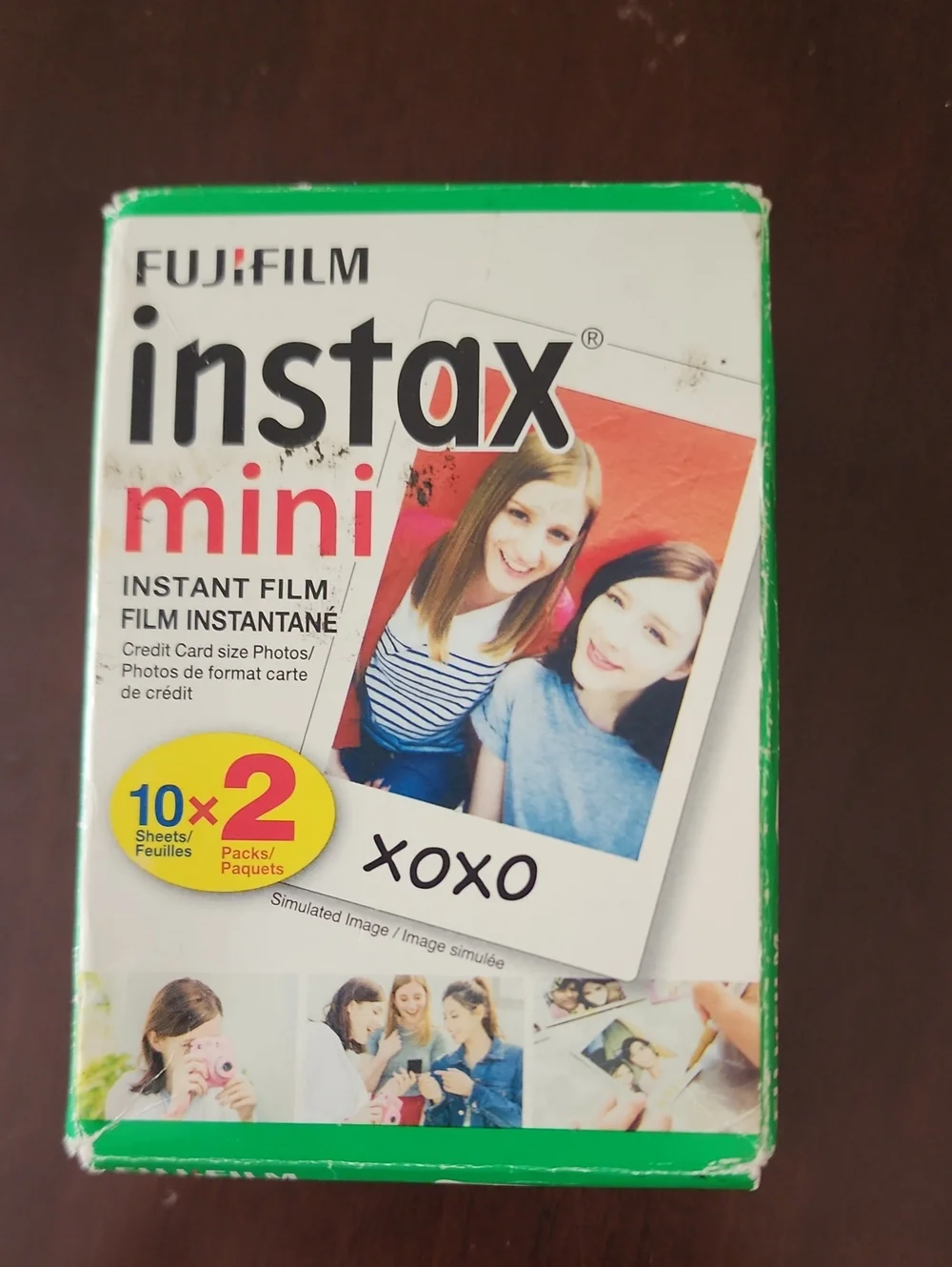 Fujifilm Instax Mini Instant Film Pack with Green Border